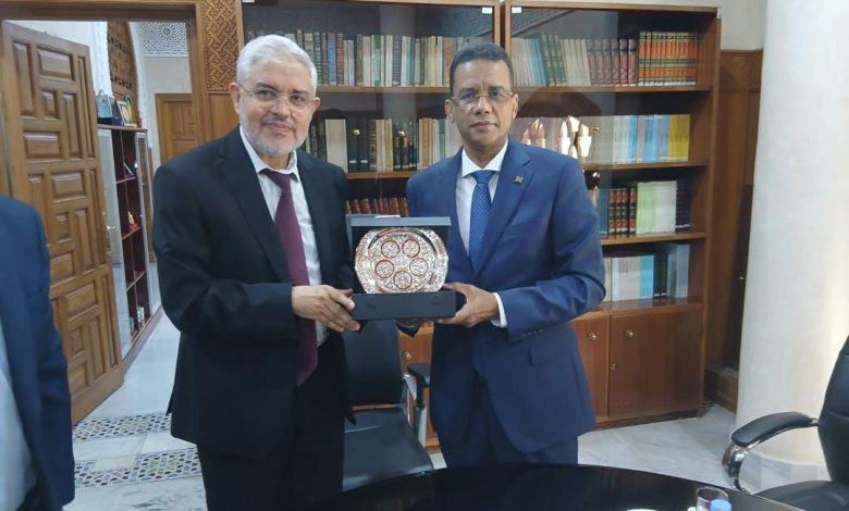 وزير الشؤون الإسلامية يزور مؤسسات شرعية وأكاديمية بالمغرب وزير الشؤون الإسلامية يزور مؤسسات شرعية وأكاديمية بالمغرب